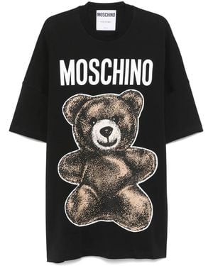 Moschino Maxi Teddy Bear T-Shirt - Black