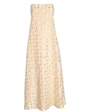 Greek Archaic Kori Lace-Up Maxi Dress - White