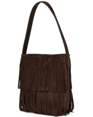 Liviana Conti Pleated Purse - Brown