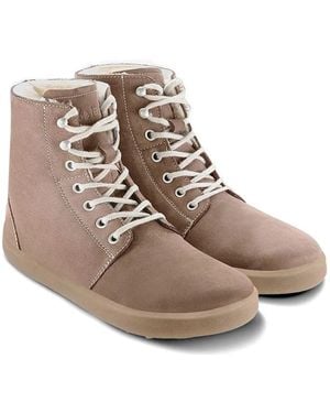 Be Lenka Winter 3.0 Lace-Up Shearling-Trim Boots - Natural