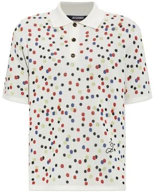 Jacquemus Polo The Confettis - Blanco
