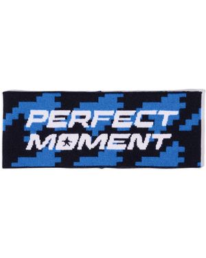 Perfect Moment Houndstooth Headband - Blue