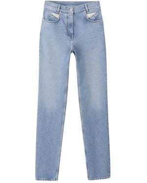 Givenchy Jean À Coupe Slim - Bleu