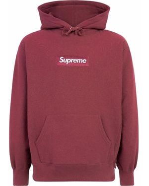 Supreme Box Logo Hoodie "Fw 21" Sneakers - Red