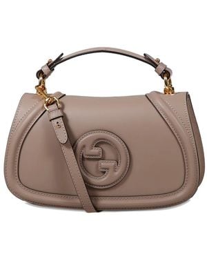 Gucci Medium Blondie Tote Bag - Brown