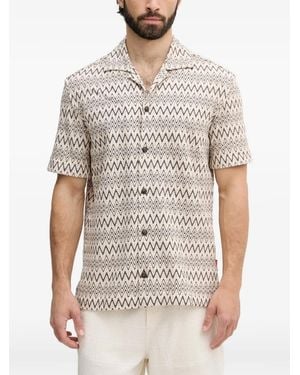 Joop! Hanau Short-Sleeve Shirt - White