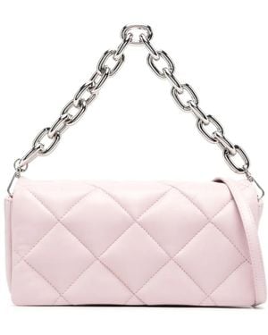 Stand Studio Gesteppte Hera Schultertasche - Pink