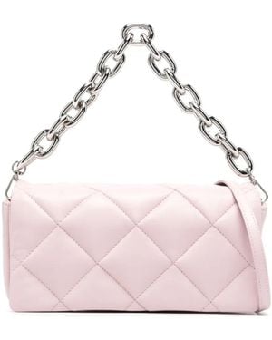 Stand Studio Gesteppte Hera Schultertasche - Pink