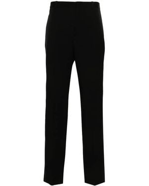 Saint Laurent Tailored Wool Trousers - Black