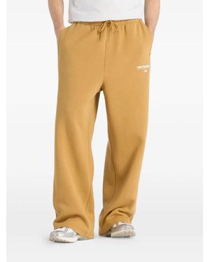 New Balance Trackside Fleece Track Trousers - Natural