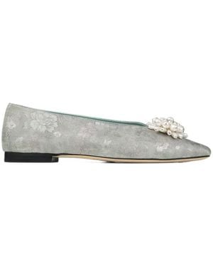 Jimmy Choo Ines Flats Shoes - White