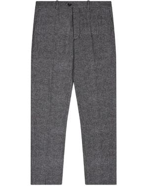 Circolo 1901 Herringbone Pants - Gray