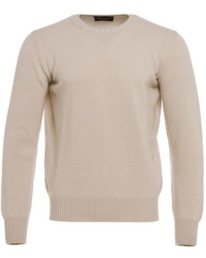 Doriani Crew-Neck Jumper - White