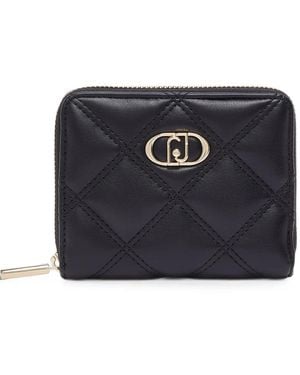 Liu Jo Small Quilted Wallet - Nero