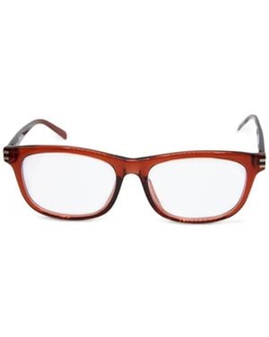 Marc Jacobs Square-Frame Glasses - Orange