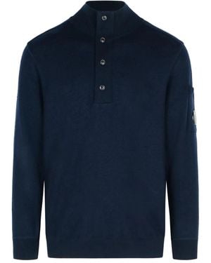 C.P. Company Jersey con detalle Lens - Azul