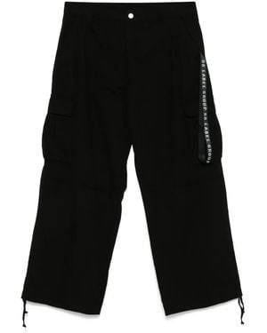 44 Label Group Lizard Cargo Trousers - Black