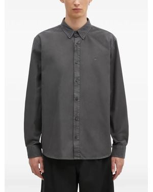Carhartt L/S Bolton Long-Sleeve Shirt - Grey