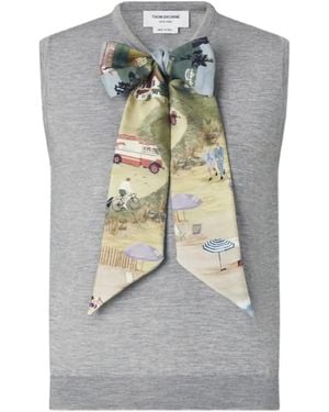 Thom Browne Nantucket Weste - Grau
