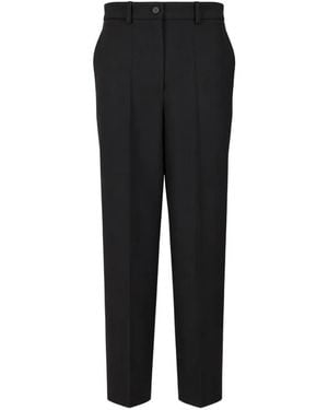 P.A.R.O.S.H. Pantalon À Plis Marqués - Black