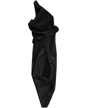 Rick Owens Asymmetrical Skirt - Black