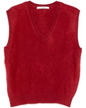 ABSOLUT CASHMERE Débardeur Miriam À Col V - Rouge