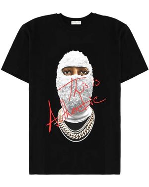 ih nom uh nit This Is Authentic Graphic-Print T-Shirt - Black