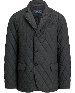 Polo Ralph Lauren Quilted Diamond-Pattern Jacket - Black