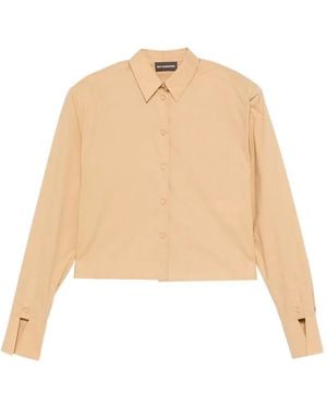MVP WARDROBE Camisa Con Cuello De Pico - Neutro