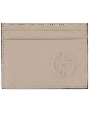 Giorgio Armani Cartera con llavero de piel - Neutro