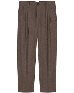 Closed Ruthy Pleated Trousers - Brown