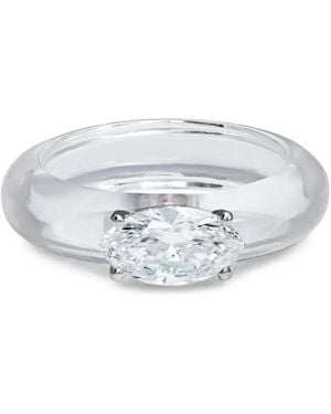 SOLO for Diamonds Bague En Diamant - White