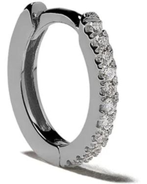 We by WHITEbIRD Aro Margot Mediano En Oro Blanco De 18Kt Con Diamantes