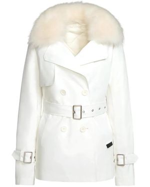 Rudsak Belted Trench Coat - White