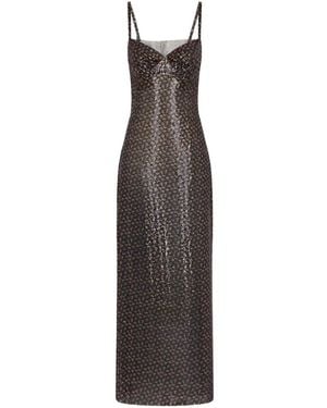 Rabanne Hand Assembled Long Dress - White