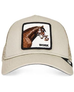 Goorin Bros Horse-Patch Mesh-Panel Cap - Natural
