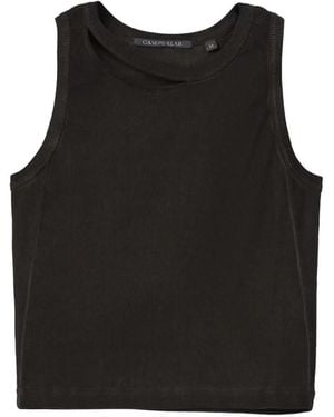 CAMPERLAB Cutout Lab Tank Top - Black