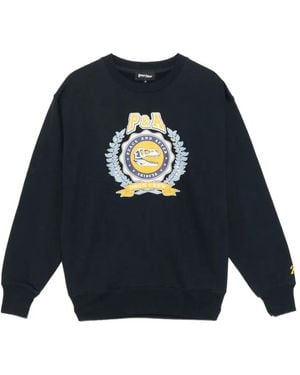 PEACE AND AFTER Sweat À Col Rond - Blue