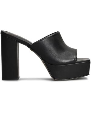 Carrano 100Mm Leather Sandals - Black