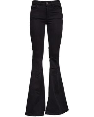 Dondup Five-Pocket Flared Jeans - Black