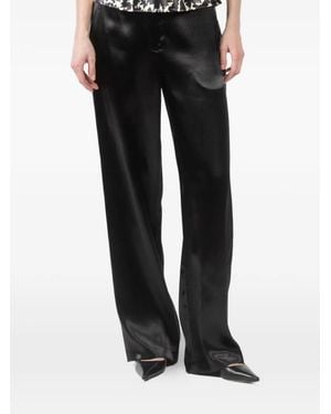 Ulla Johnson Wide-Leg Trousers - Black