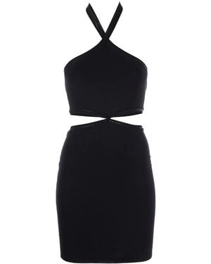 Alexander Wang Stretch Cut Out Mini Dress - Black