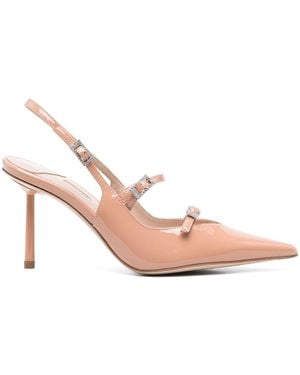 Le Silla 80Mm Morgana Slingback Court Shoes - Pink