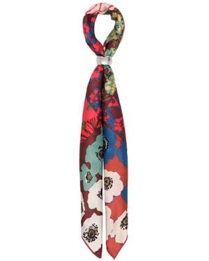 Bimba Y Lola Charm Para Pañuelo Con Diseño Patchwork Floral - Blanco