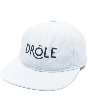 Drole de Monsieur Logo Baseball Cap - White