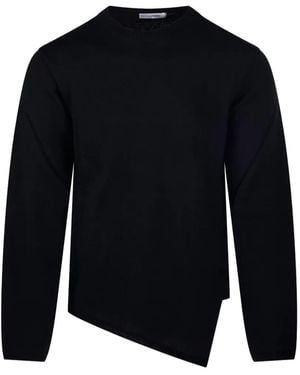 Comme des Garçons Asymmetrischer Pullover - Blau