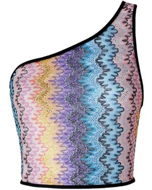 Missoni Zigzag Top - Blue