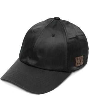Wales Bonner Logo-Patch Cap - Black