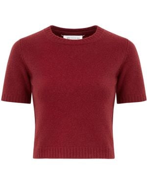 Maison Margiela Prink Rubber Crop-Top in Pink | Lyst