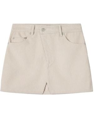 Rest&Recreation Corduroy Mini Skirt - Natural